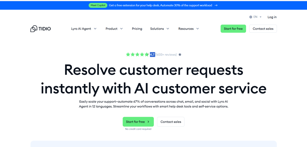 Tidio: Real Time Chat and AI Chatbots for Instant Customer&nbsp;Engagement
