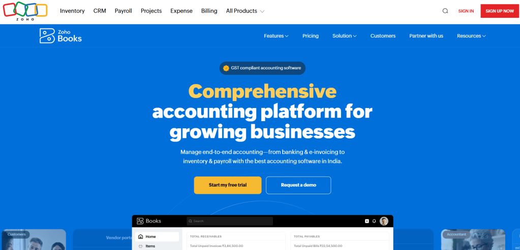 Zoho Books: Smart, Automated Accounting for Growing&nbsp;Businesses