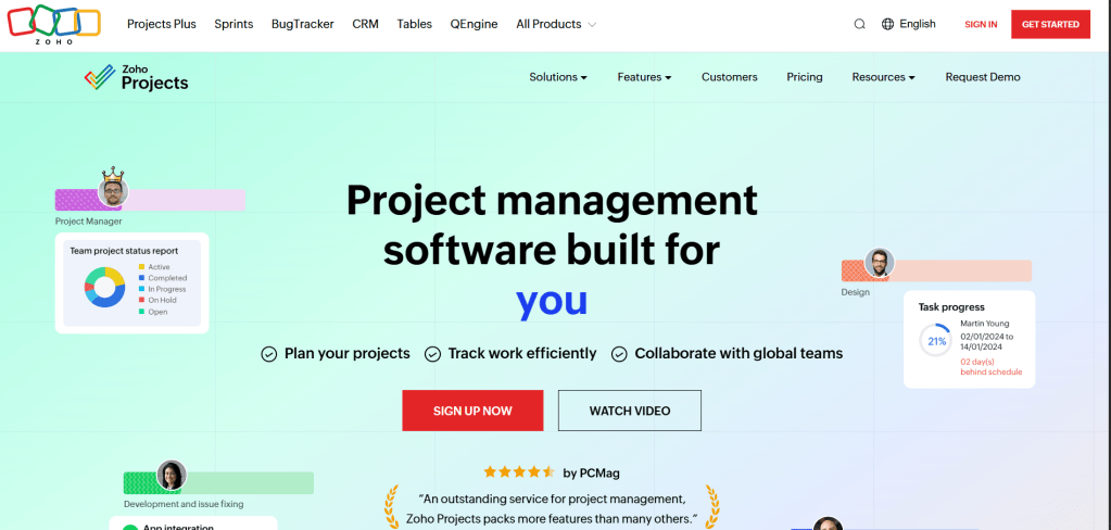 Zoho Projects: Keep Your Team on Track with Smart Project&nbsp;Management